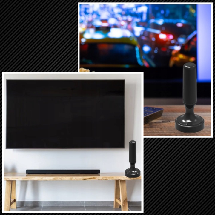 MOCNA ANTENA POKOJOWA DO TELEWIZJI NAZIEMNEJ DVBT2 DO POKOJU DO