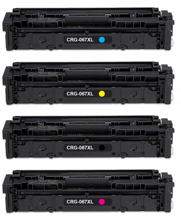 4x TONER CRG-067 XL DO CANON MF657Cdw MF655Cw MF655Cdw MF651Cw CRG-067H