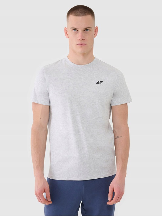 T-SHIRT MĘSKI 4F KOSZULKA BAWEŁNIANA SPORTOWA L TTSHM2256 SS25