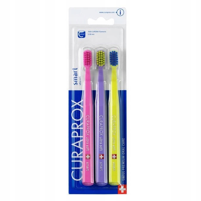 CURAPROX Smart U. SOFT 3szt SZCZOTECZKA Dzieci 302