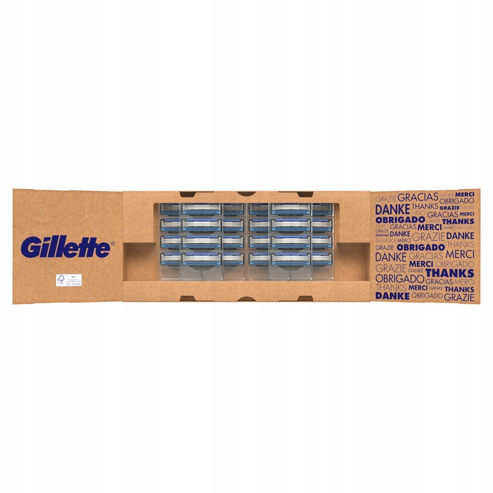 Gillette Mach3 Wkłady do maszynki do golenia dla mężczyzn, 24 ostrza