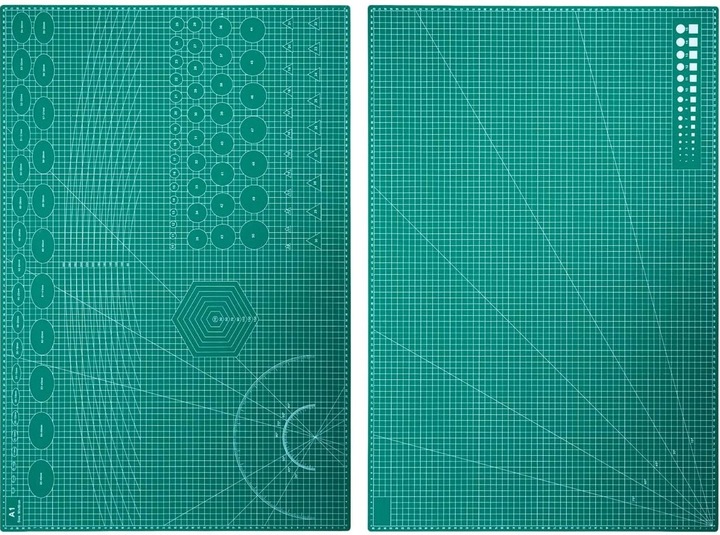 Mata Modelarska do Cięcia Samogojąca Dwustronna 45x60 Duża Mocna A2