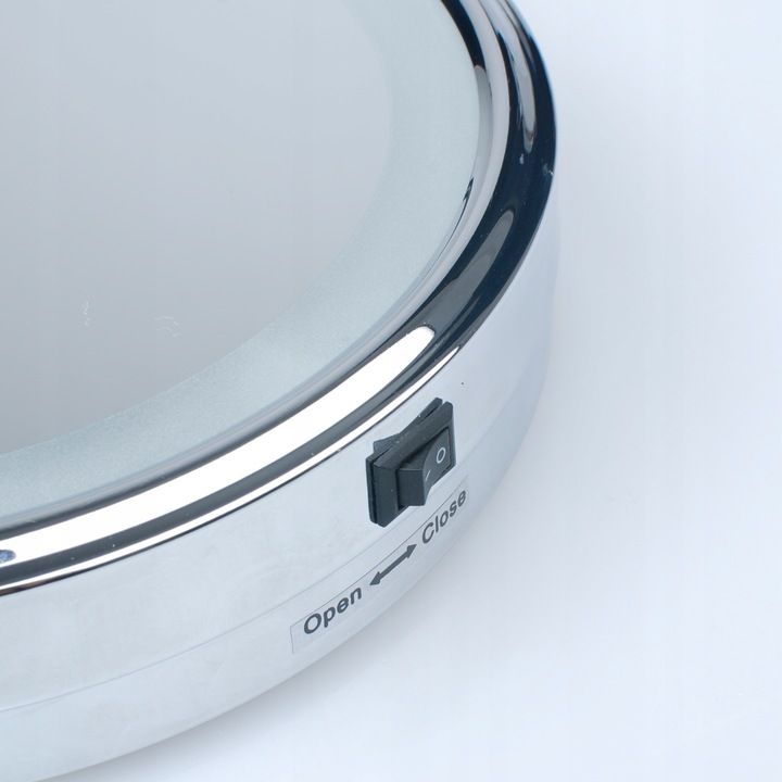 Podświetlane lusterko do makijażu kosmetyczne obrotowe obustronne LED