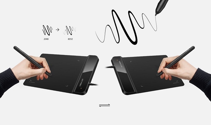 TABLET GRAFICZNY XP-PEN STAR G430S 8192 POZIOM NACISKU DLA GRAFIKA