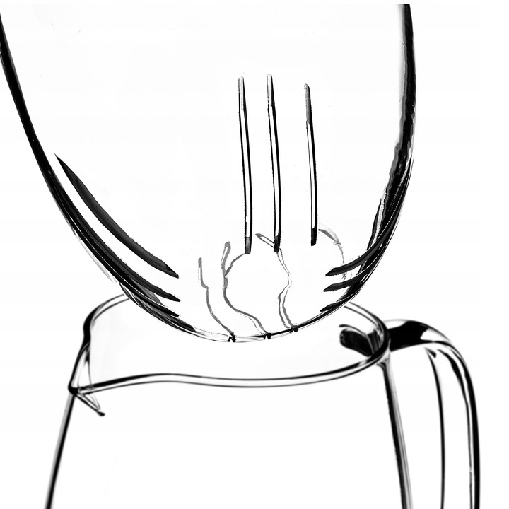 DZBANEK SZKLANY DO HERBATY 600ml WKŁAD Z ZAPARZACZEM ZAPARZACZ ZIÓŁ