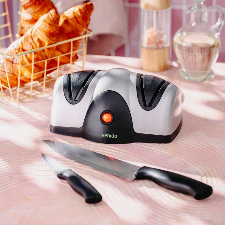 Ostrzałka Do Noży Elektryczna Dom I Ogród 2-Stopniowa Przybory Kuchenne