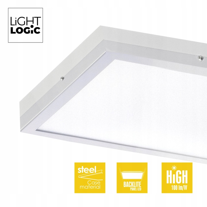 Panel LED 40W 120x30 cm natynkowy plafon sufitowy neutralny 4000K