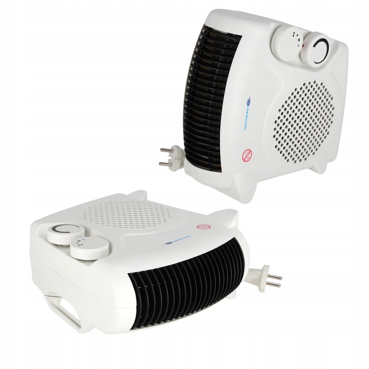 Termowentylator Grzejnik Farelka 2000W Termostat pionowy poziomy