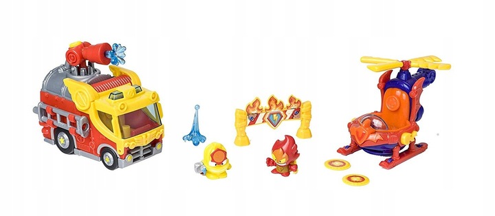 Super Zings Fire Strike Misja Pożar figurki