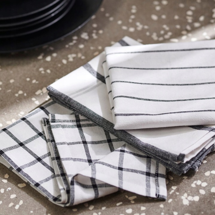 9 x Ścierka Ręcznik Kuchenna 45x60 Bawełna - Do Naczyń - Chłonna - B. GRUBE