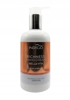 Krem do Rąk Perfumowany Odżywczy Regeneruje Nawilża Bella Vita 300ml Indigo