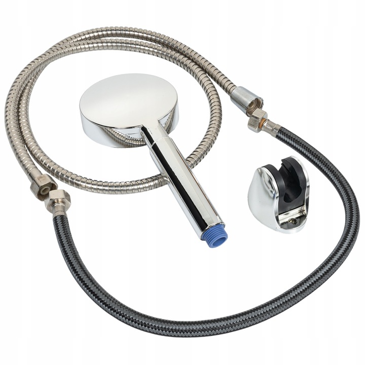 PODGRZEWACZ WODY PRZEPŁYWOWY CZARNY ELEKTRYCZNY 6000W + AKCESORIA SŁUCHAWKA