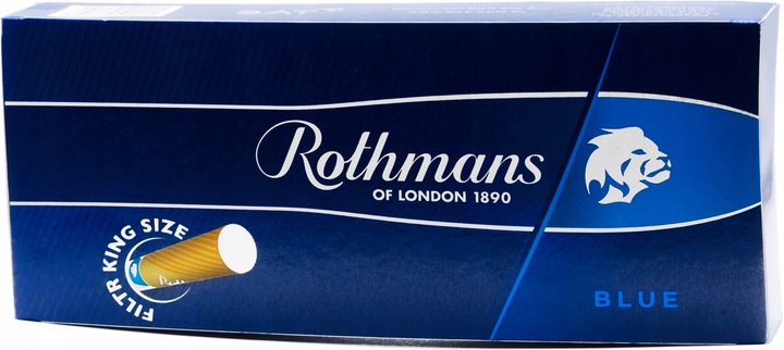 Gilzy papierosowe ROTHMANS BLUE100szt X 10