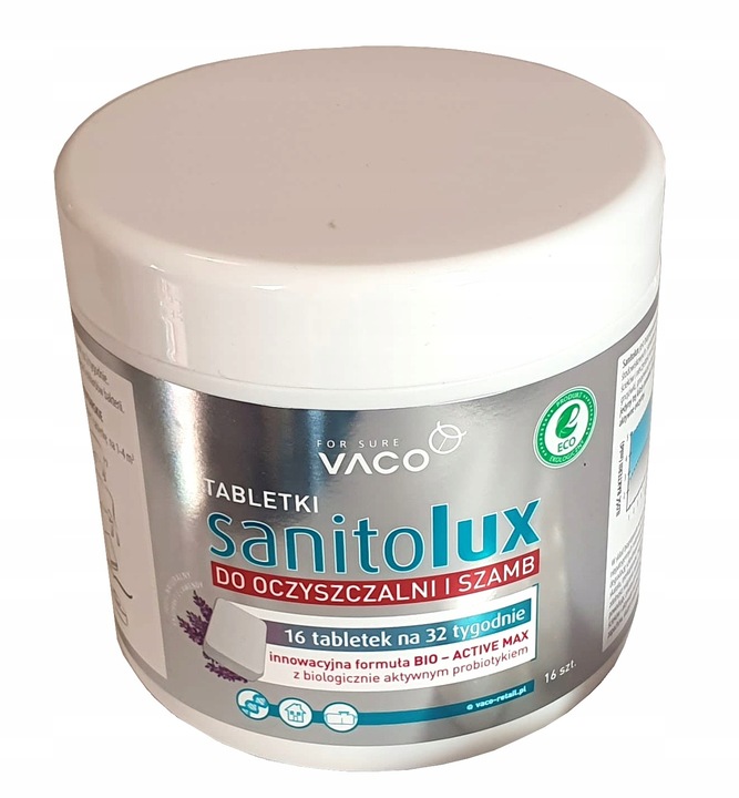 SanitoLUX TABLETKI bakterie do oczyszczalni szamb