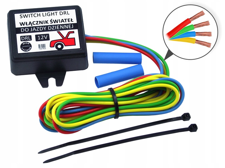 MODUŁ AUTOMAT Światła do jazdy dziennej dzienne przekaźnik włącznik świateł