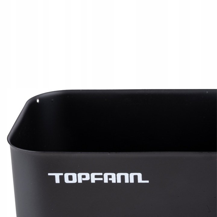 MASELNICZKA CZARNA POJEMNIK NA MASŁO MASELNICA Z POKRYWKĄ I NOŻYKIEM