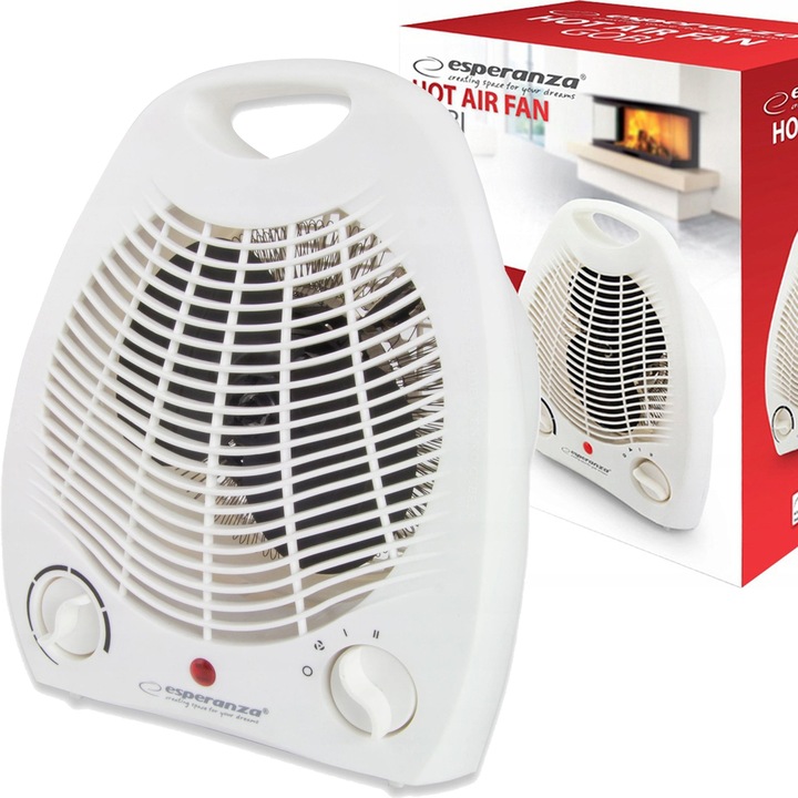 TERMOWENTYLATOR GRZEJNIK WENTYLATOR ELEKTRYCZNY FARELKA GRZEJE CHŁODZI