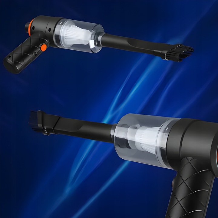 ODKURZACZ SAMOCHODOWY RĘCZNY MAŁY BEZPRZEWODOWY 120W DO AUTA USB