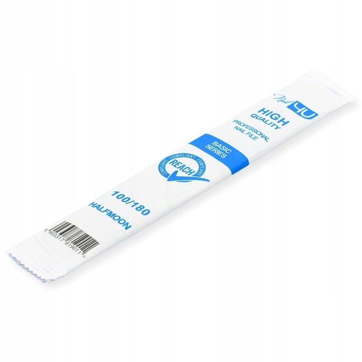 PILNIK JEDNORAZOWY DO PAZNOKCI ŁÓDKA 100/180 50 szt HIGIENICZNY STANDARD