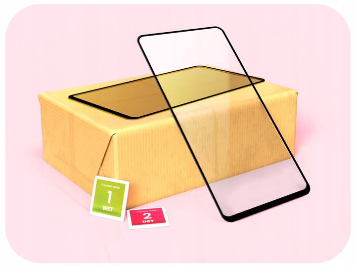 2-pak Szkło Hartowane do Realme 11 Pro 5G (Ochronne Pełne Na cały ekran 5D)