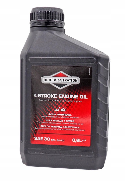 OLEJ KOSIARKI AGREGATU SILNIKÓW CZTEROSUWOWYCH SAE 30 0,6L BRIGGS&STRATTON