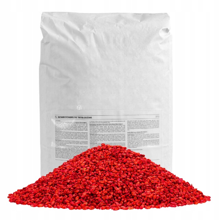 RATIMOR Trutka na myszy i szczury zbożowa Zatrute ziarno Bromadiolon