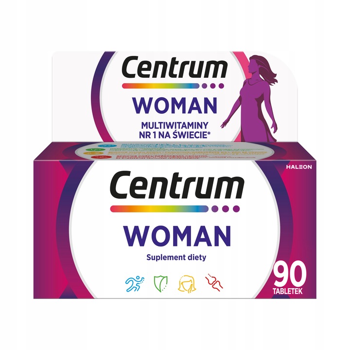 Multiwitamina Centrum Woman ONA 90 tab + Centrum MAN ON 30 tab