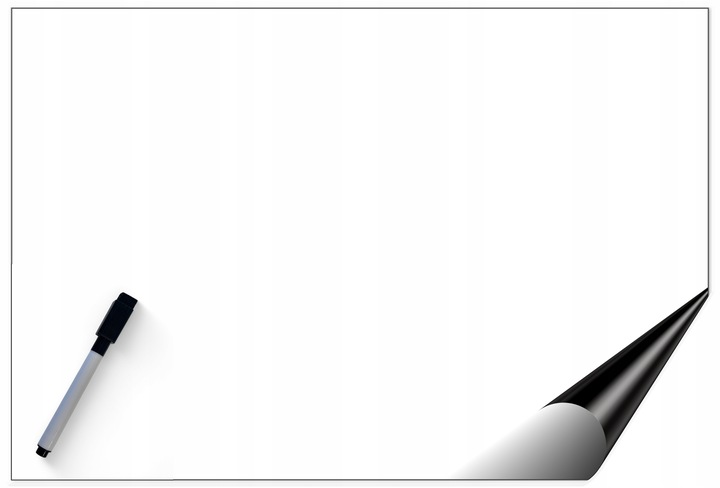 Tablica magnetyczna Notatnik Planer na lodówkę Notes na magnes + PISAK