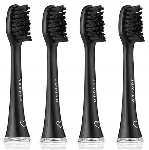 Końcówki Carbon Professional do szczoteczki sonicznej SEYSSO 4 szt.