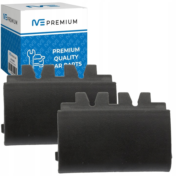 2x ZAŚLEPKA PROGU PODNOŚNIKA LEWA / PRAWA DO VW PASSAT B5 B5 FL 1996-2005