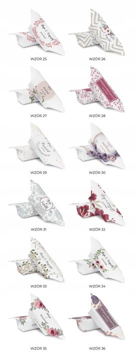 KRÓWKI Ślubne personalizowane PODZIĘKOWANIA dla gości ŚLUB 1KG wesele