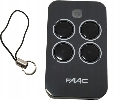 Pilot Do Bramy FAAC XT RC 433MHz 4-KANAŁY Bateria