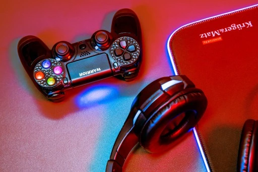 Pad do PS4 PC bezprzewodowy wibracje Kruger&Matz