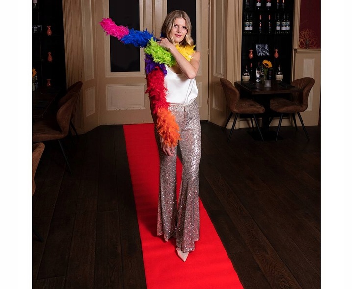 Czerwony Dywan dla Celebrytów Aktorów Poczuj się jak VIP na Wybiegu 450 cm