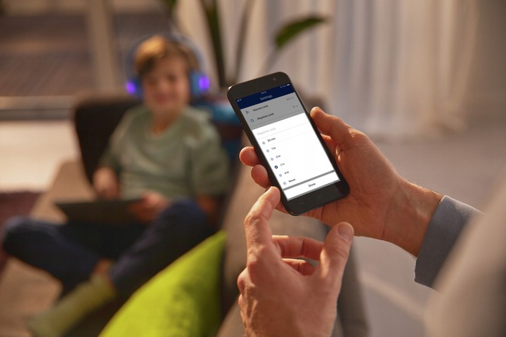 Philips bezprzewodowe słuchawki dla dzieci TAK4206 niebieskie