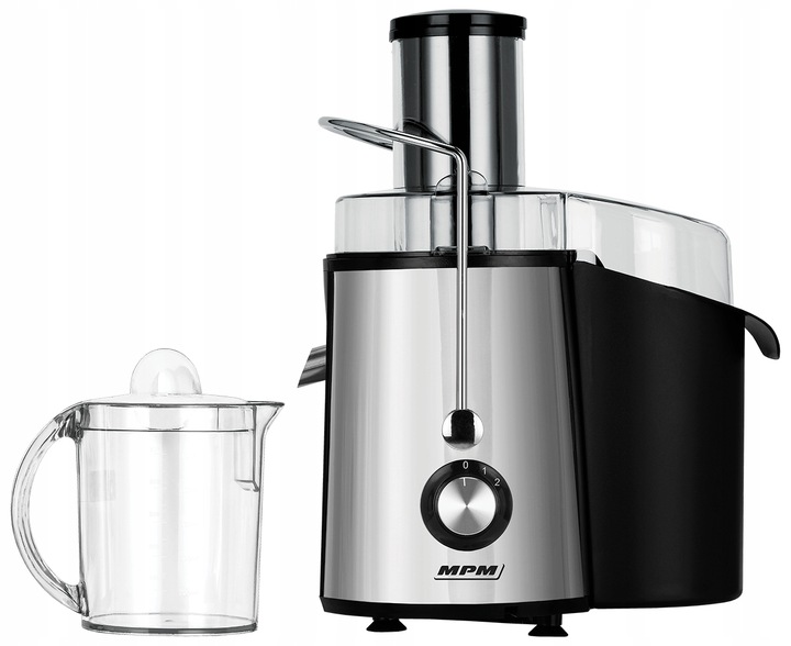 Sokowirówka wysokoobrotowa do owoców i warzyw srebrny/szary MPM