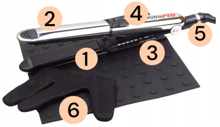 Prostownica Babyliss Pro do Włosów Elipsis 3100 24 mm Ceramiczna