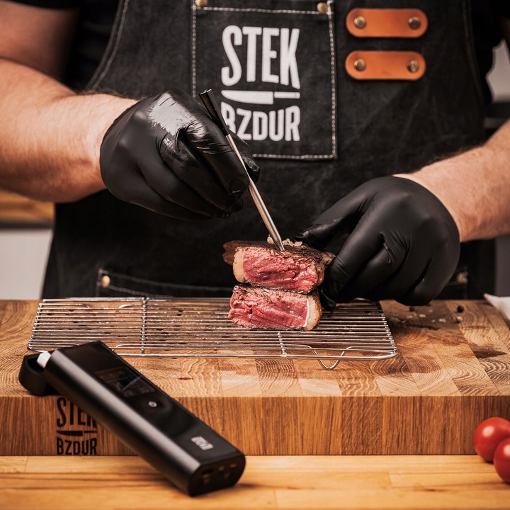 2x Bezprzewodowy Termometr Kuchenny Cyfrowy do Mięsa Steków STEK BZDUR