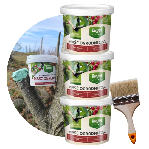 MAŚĆ OGRODNICZA NA RANY DRZEW ZABLIŹNIA CHRONI DO SZCZEPIEŃ TARGET