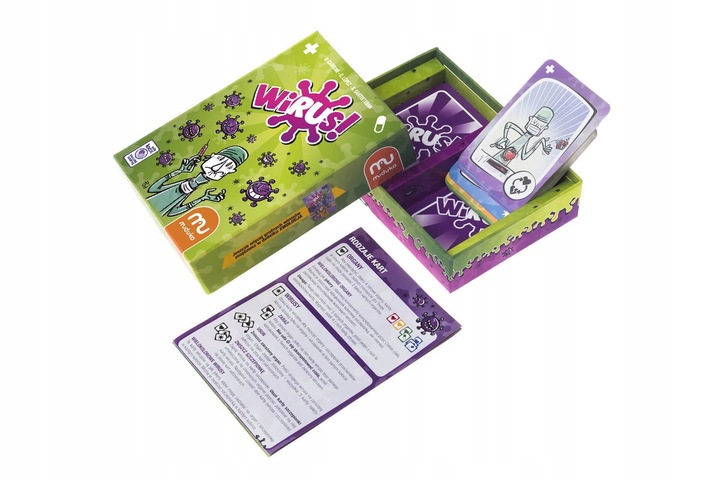 3w1 GRY WIRUS + WIRUS 2 EWOLUCJA + WIRUS HALLOWEEN