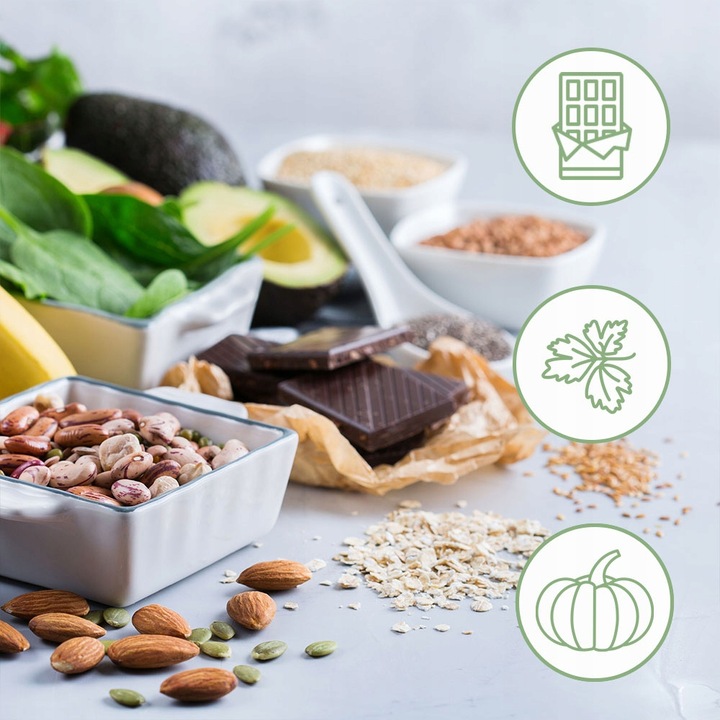 MAGNEZ CYTRYNIAN WITAMINA B6 NA STRES ZMĘCZENIE I SKURCZE 100 TABLETEK