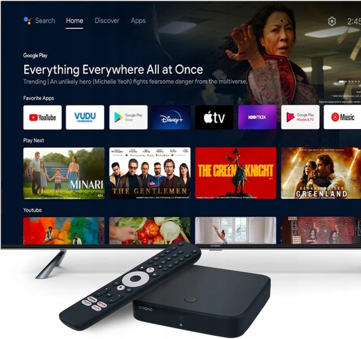 Adapter odtwarzacz multimedialny SMART TV Strong SRT 420 DVB-T2 8GB Wi-Fi