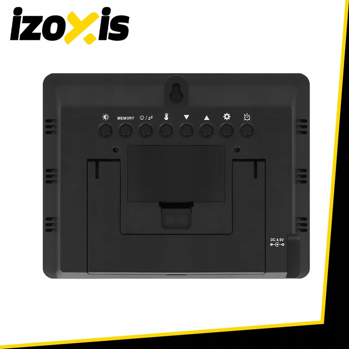 Stacja Pogodowa Bezprzewodowa IZOXIS Termometr Higrometr Zegar Czujnik