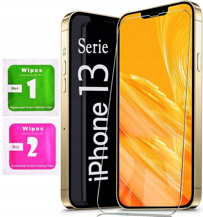 Etui Do iPhone 13 + Szkło 9H WZMACNIANE 360° do MAGSAFE CLEAR CASE