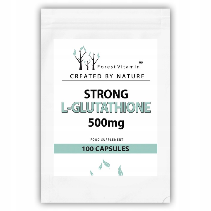 FOREST L-GLUTATION 500mg ZREDUKOWANY MOCNY 100kaps