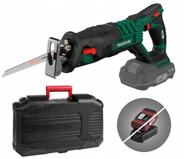 Piła szablasta akumulatorowa Parkside PSSA 20-Li B2