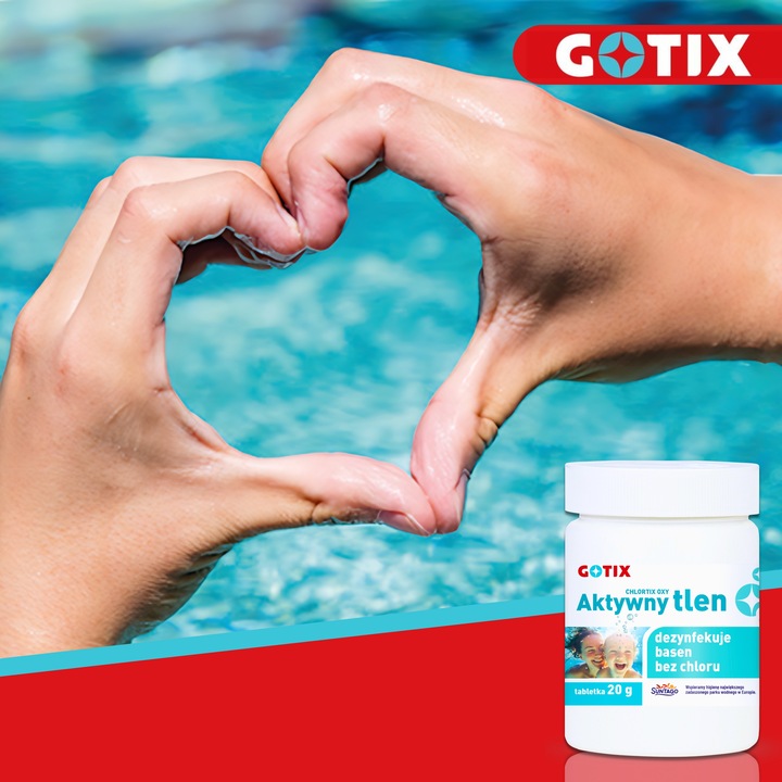 Aktywny Tlen do Basenu Jacuzzi SPA Chemia Basenowa bez Chloru Tabletki