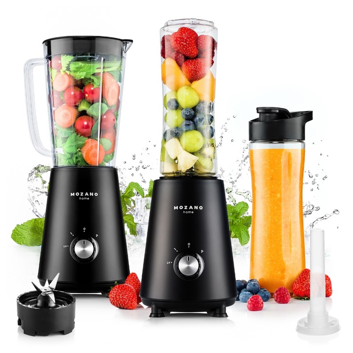 Blender kielichowy Mozano Nutri Sport 450 W czarny