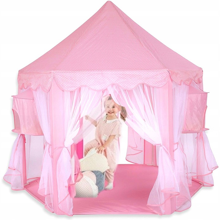 NAMIOT DOMEK DLA DZIECI KSIĘŻNICZKI PAŁAC ZAMEK DO OGRODU DOMU