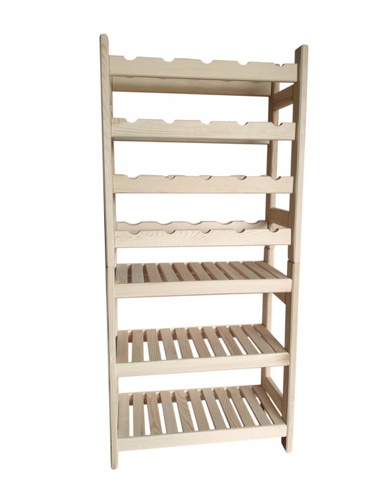 Regał sosnowy modułowy 3 półki 60x44x25 cm